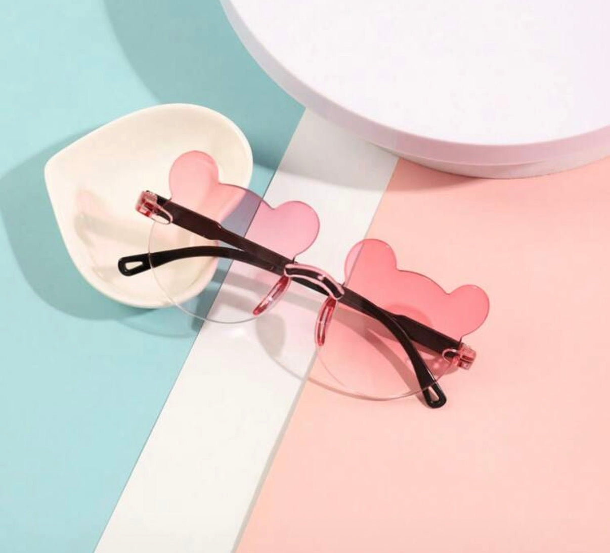 Pink Bear Sunglasses