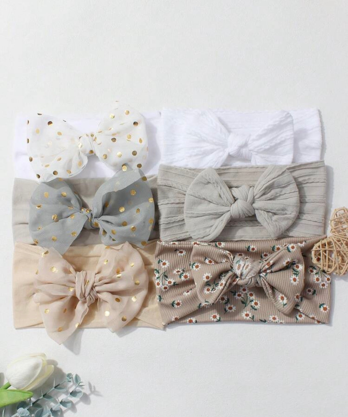 6 Pcs Headbands