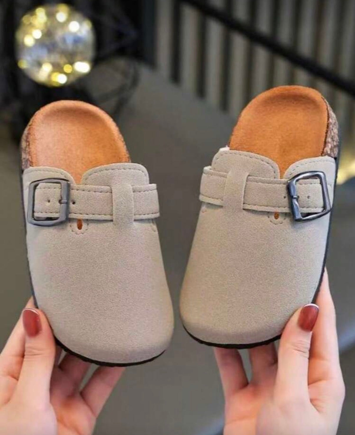 Grey Clogs
