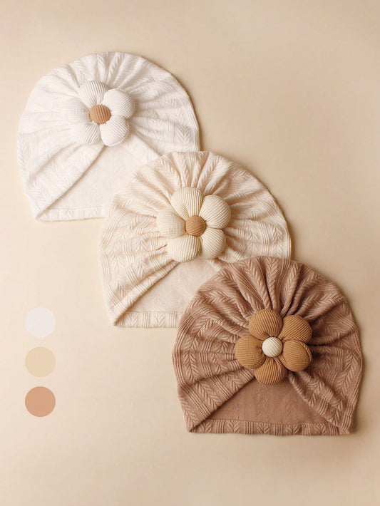 3 Pcs Turbans