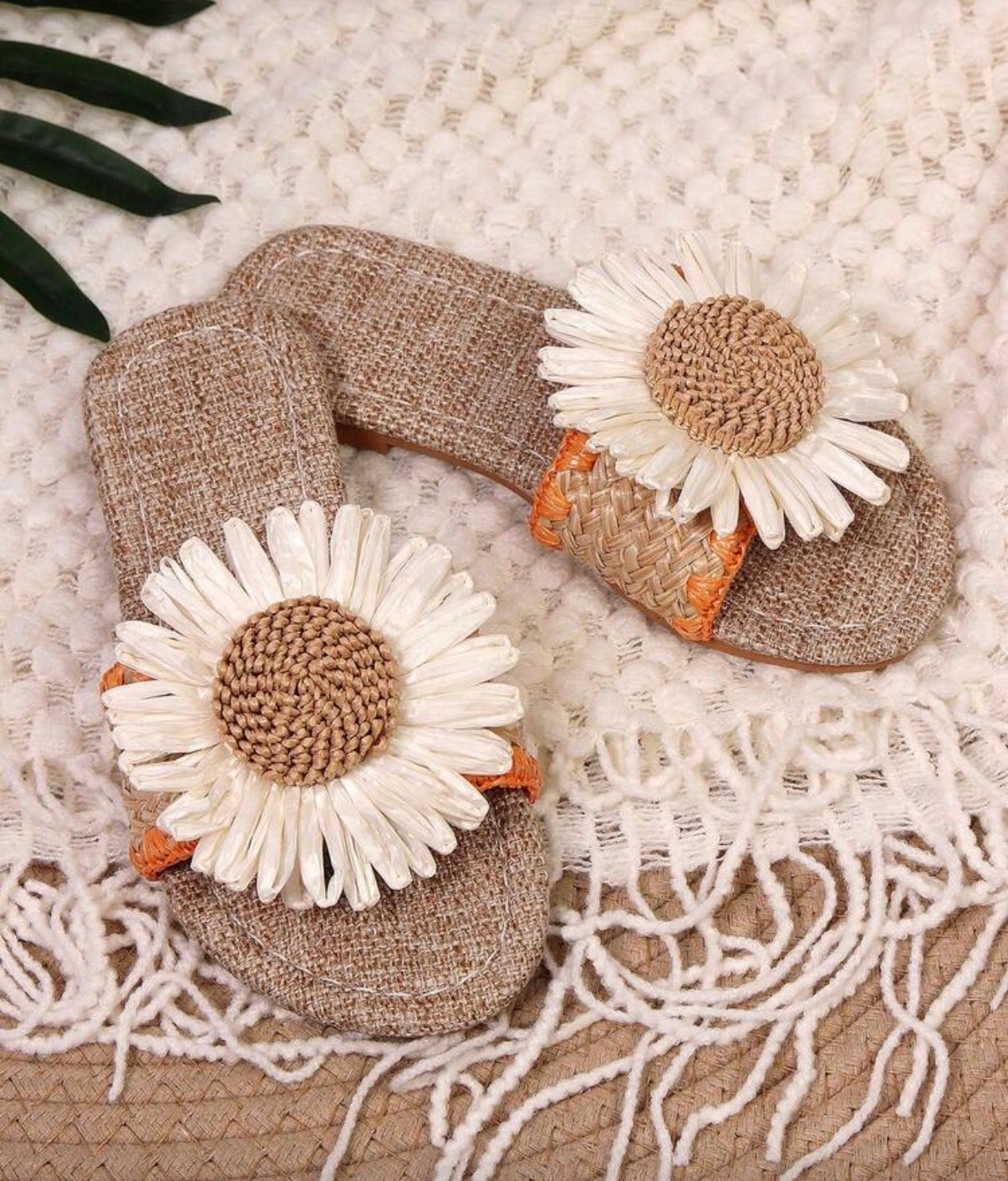 Sunflower Slipper