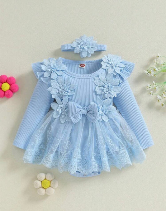 Blue Dress & Headband