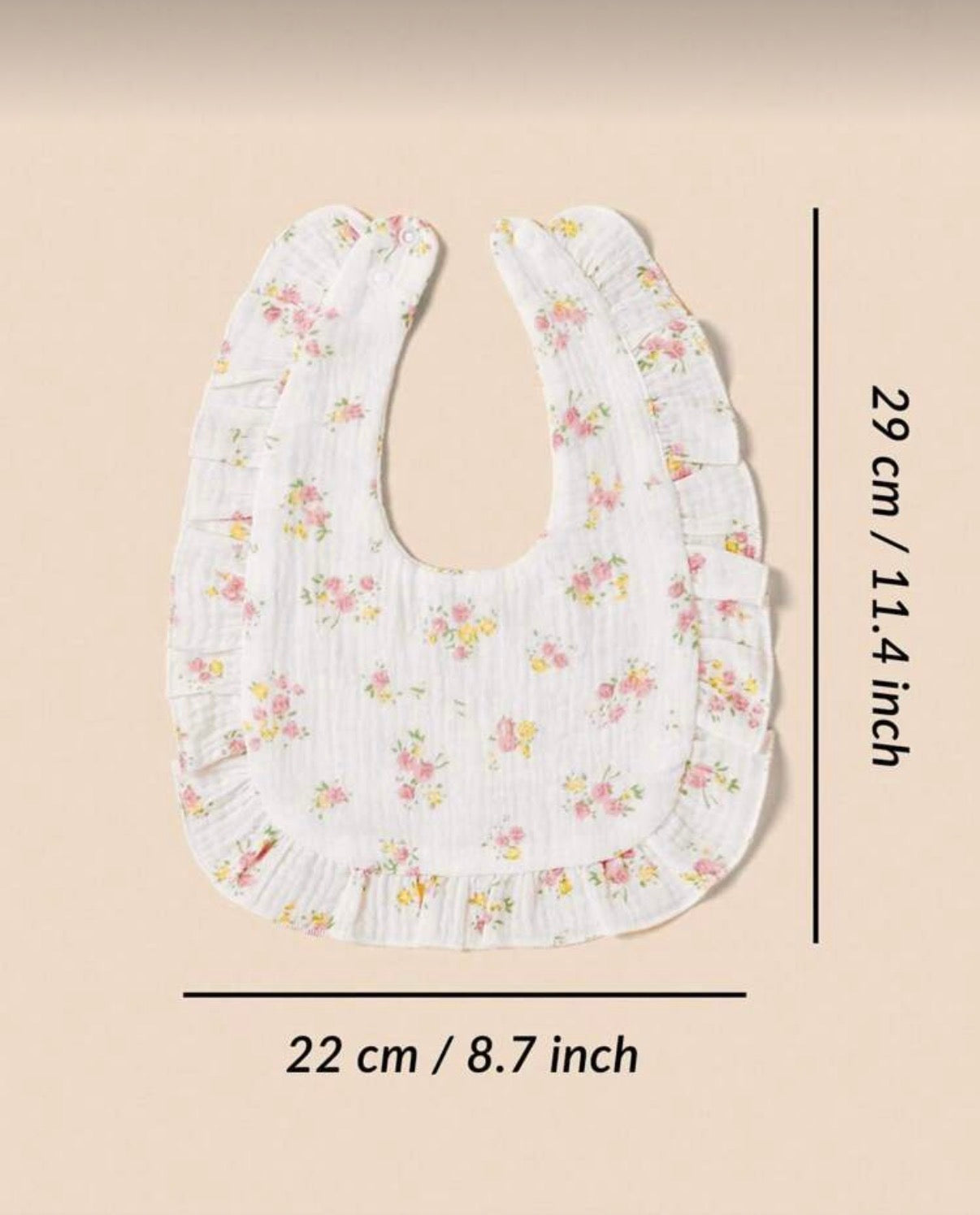 2 Pcs Soft Bibs