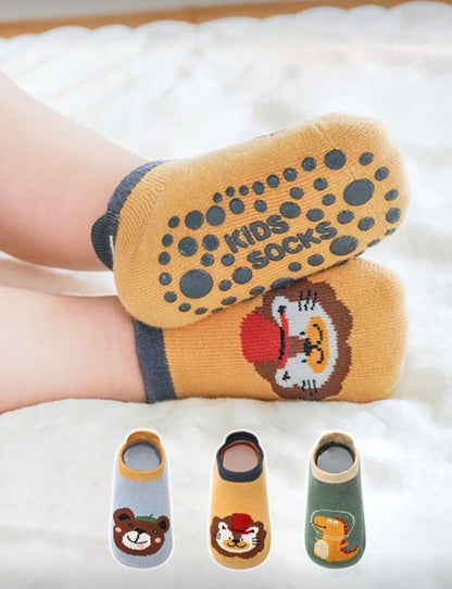 3 Pcs Anti-Slip Socks