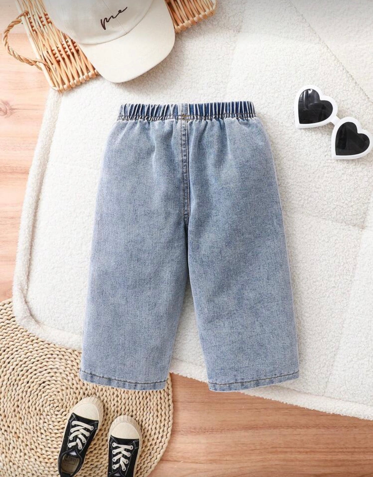 Light Blue Heart Jeans