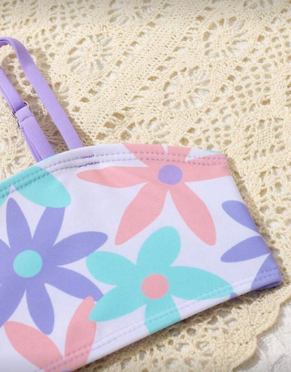 3 Pcs Swimsuit Set ( Bikini Set & Cover Up )