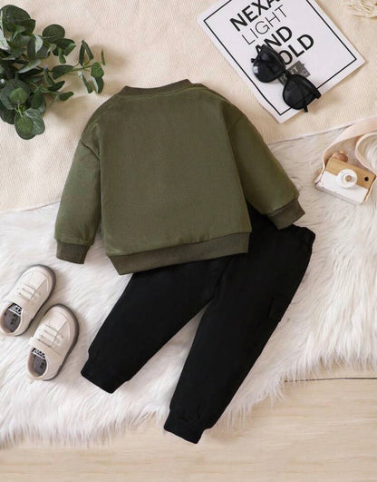 2 pcs set ( jacket and pants only )