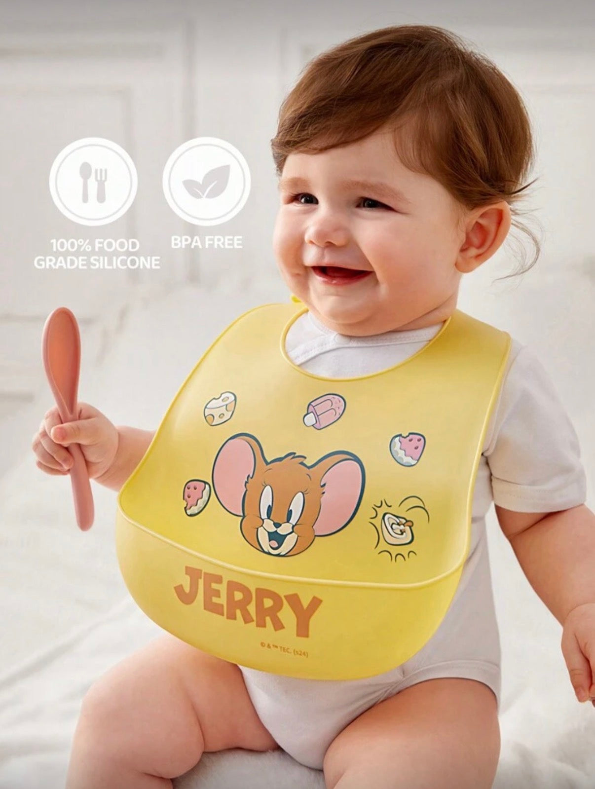 Jerry Silicon Bib