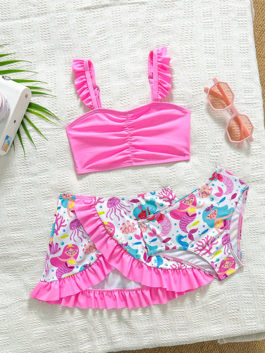 3 Pcs Bikini Swimsuit