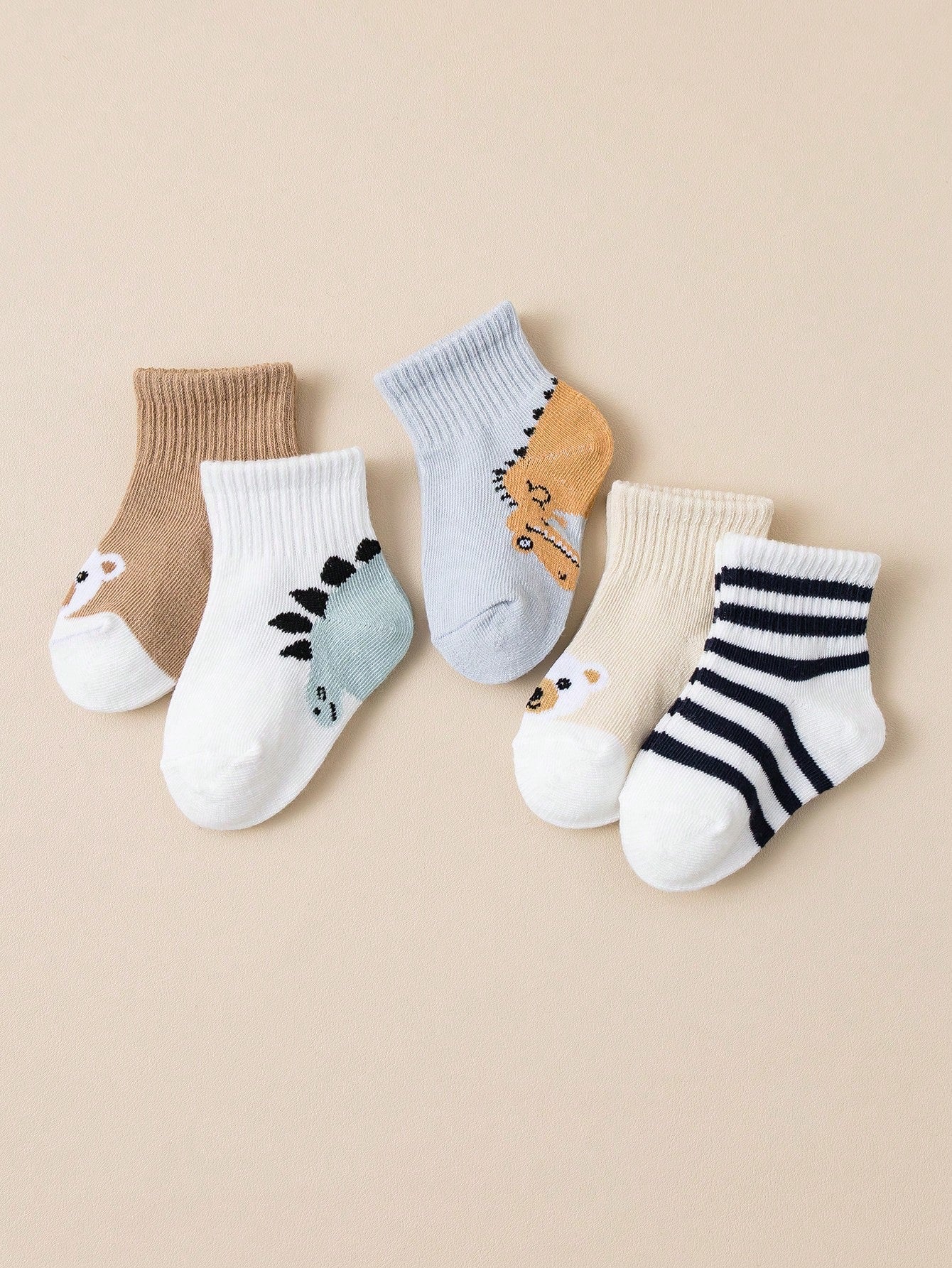 5 Pcs Cute Socks