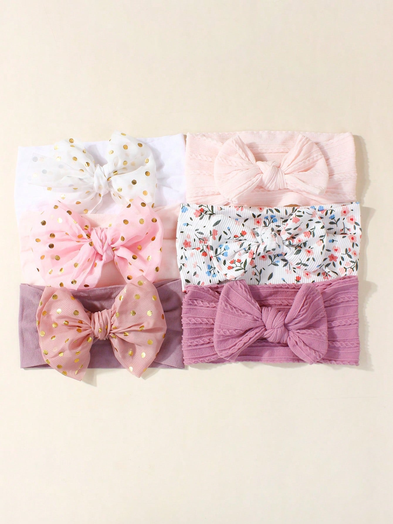 6 Pcs Headbands