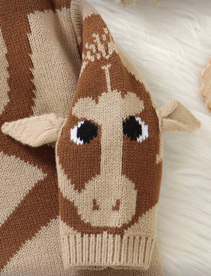 Giraffe Knit Pullover