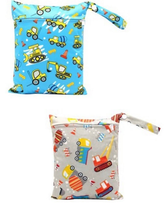 2 Pcs Diaper Laundry Baggie