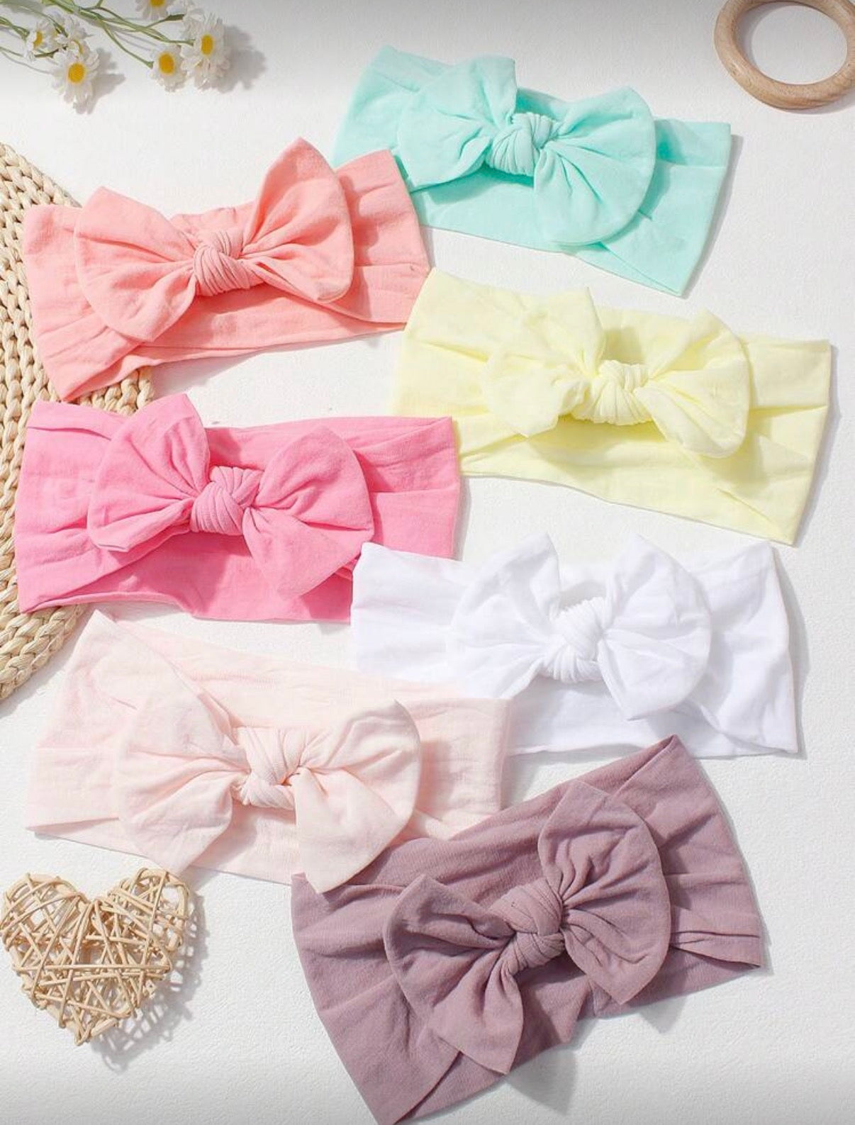 7 Pcs Headbands