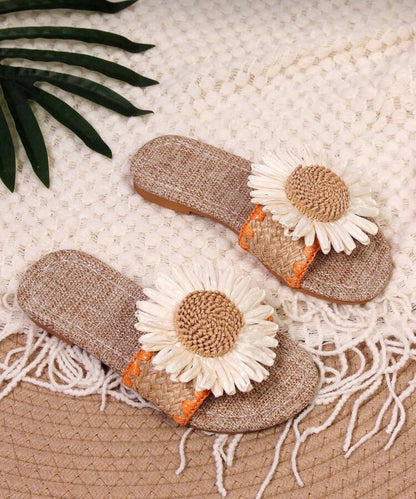 Sunflower Slipper