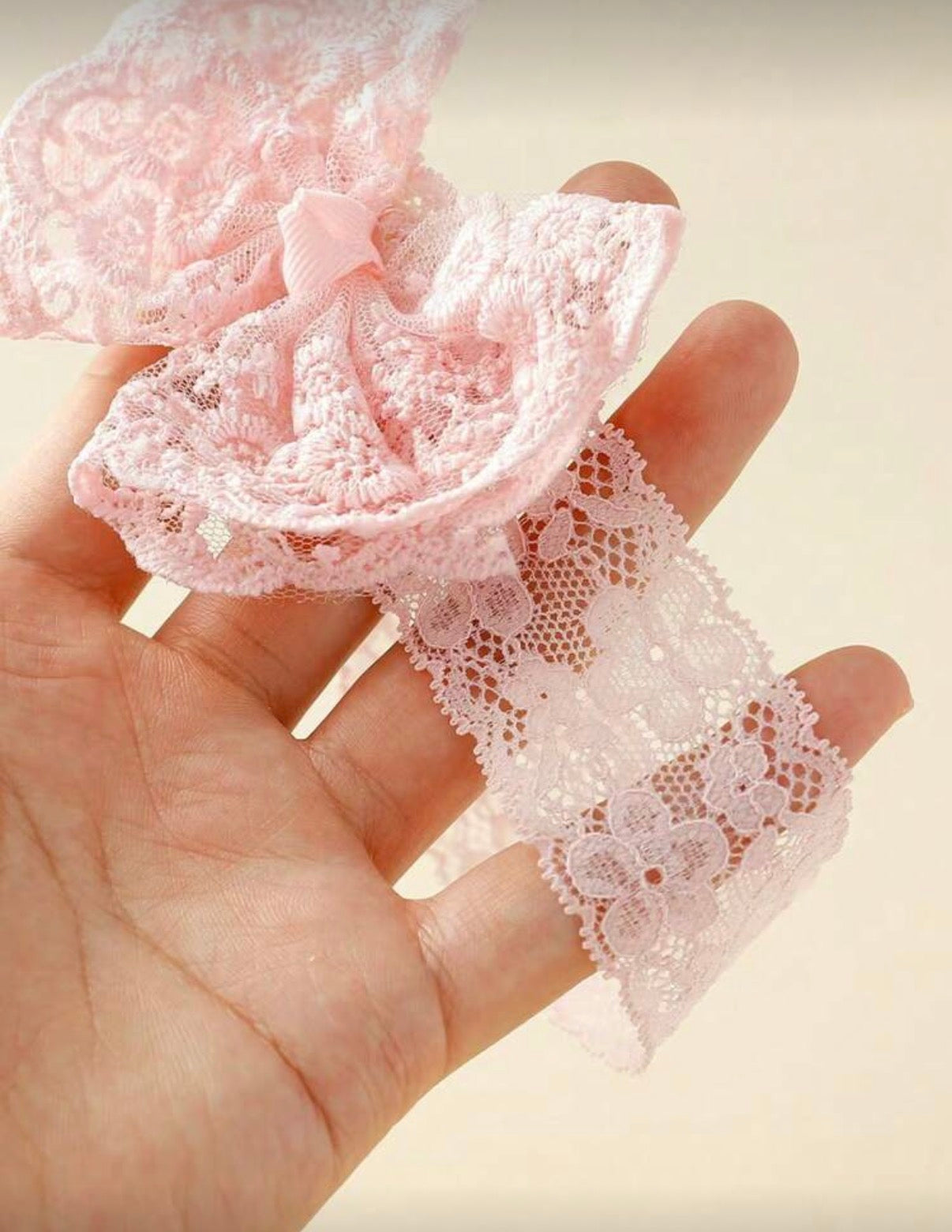 Pink Socks (Anti Slip) & Headband