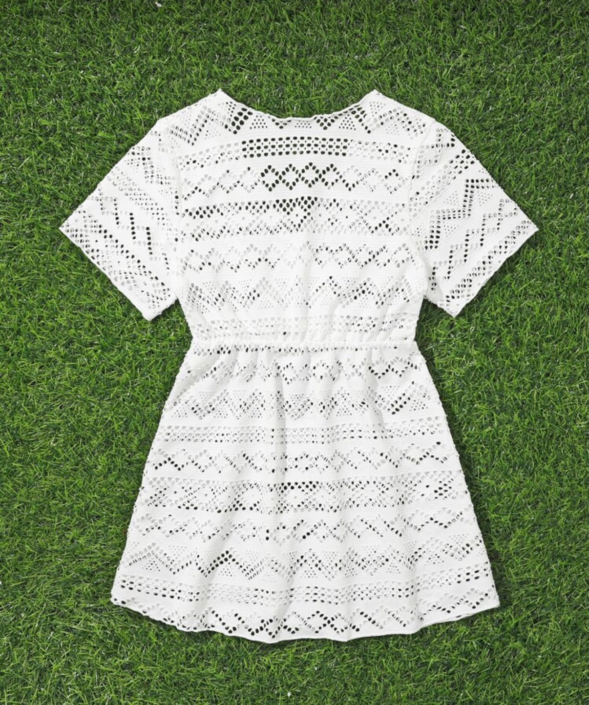 White Cover Up For Beach