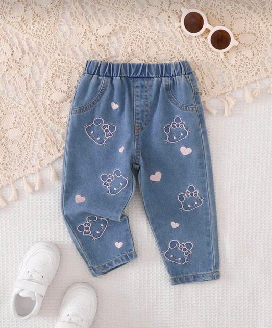 Blue Cartoons Jeans