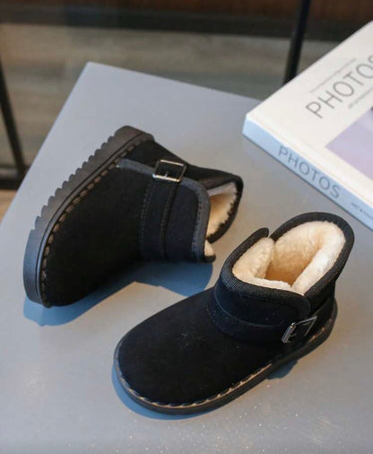 Black Warm Thermal Boot