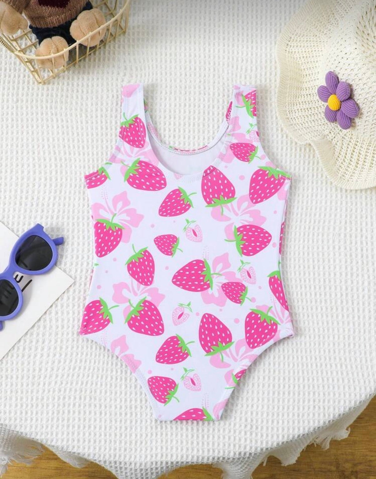 Printed One Piece Swimsuit