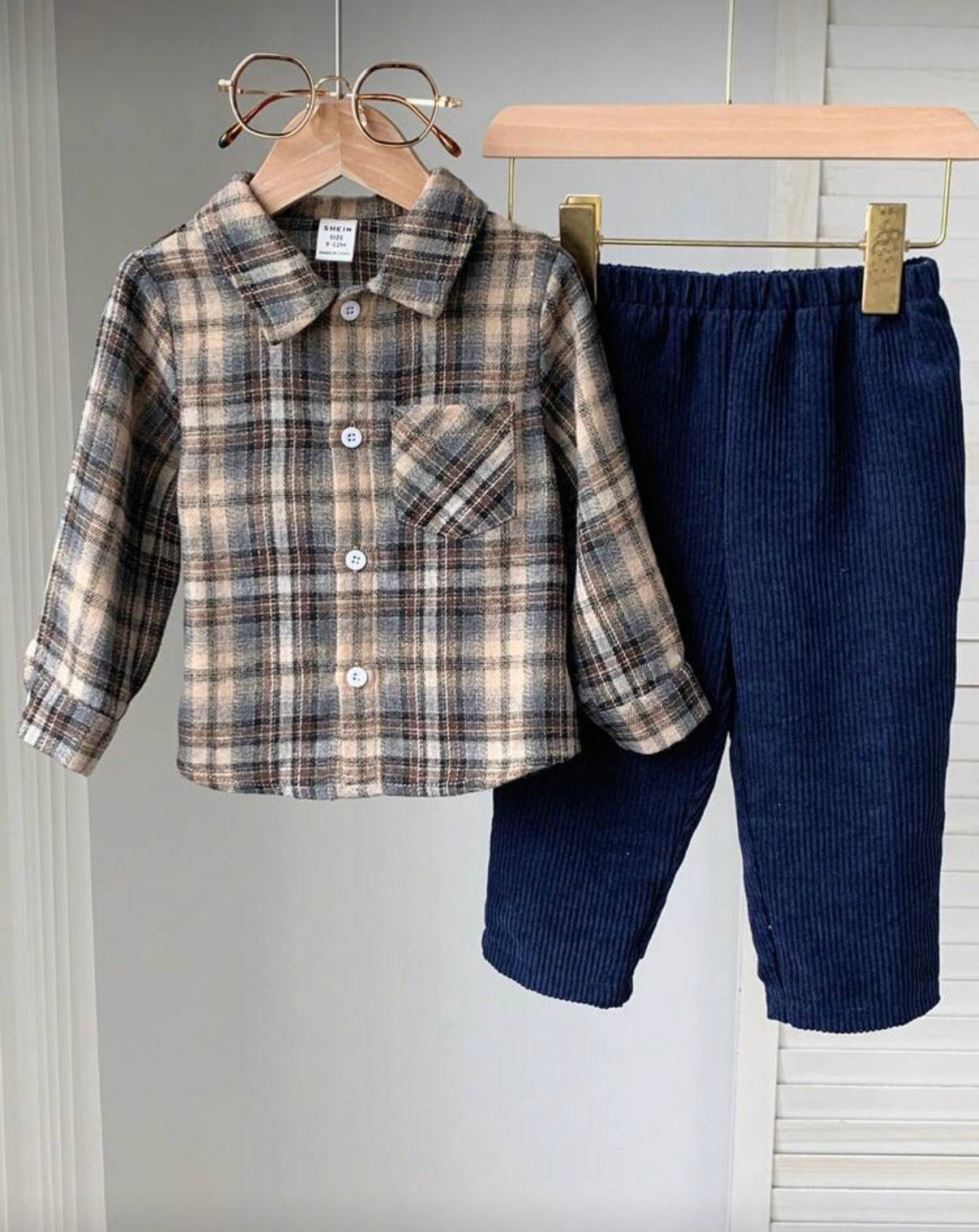 2 Pcs Set ( Thick Shirt & Pants )