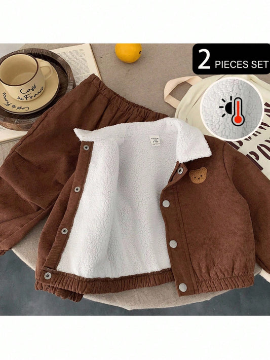 2 Pcs Set ( Thermal Jacket & Pants )