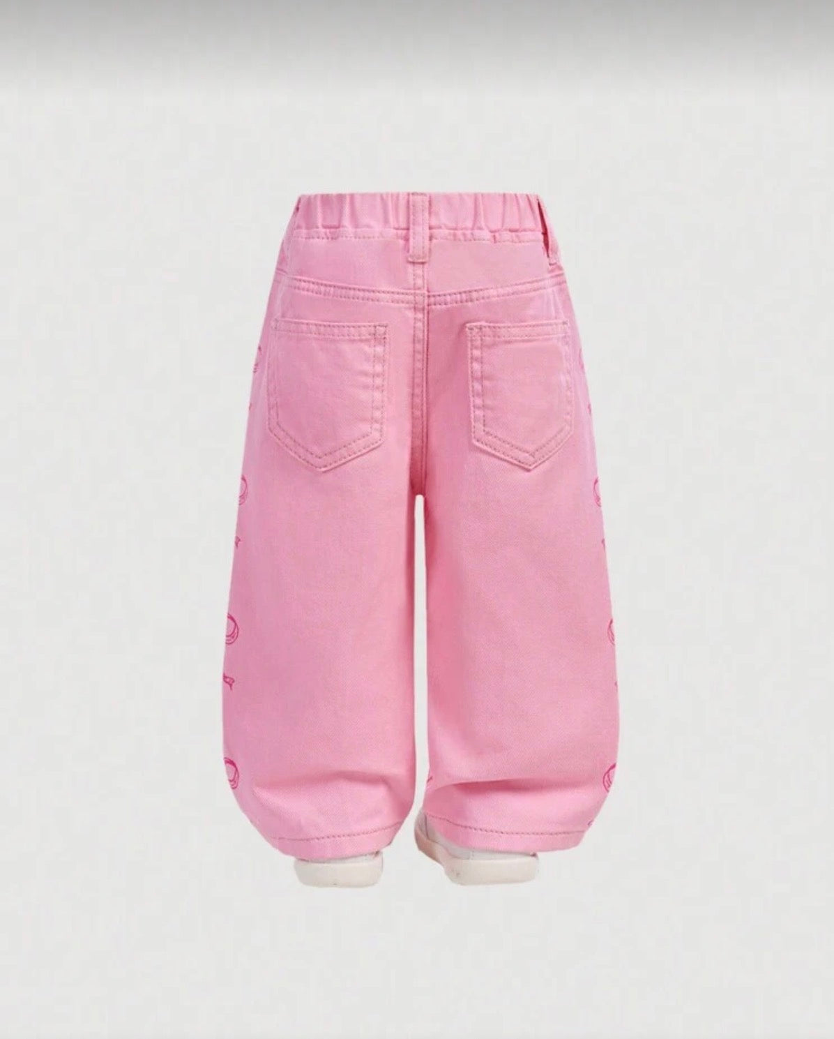 Pink Bow Jeans