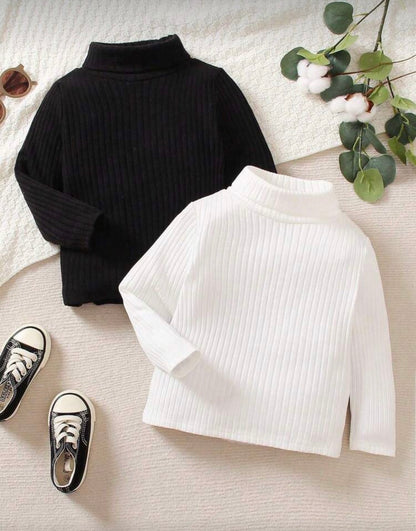 2 Pcs High Neck