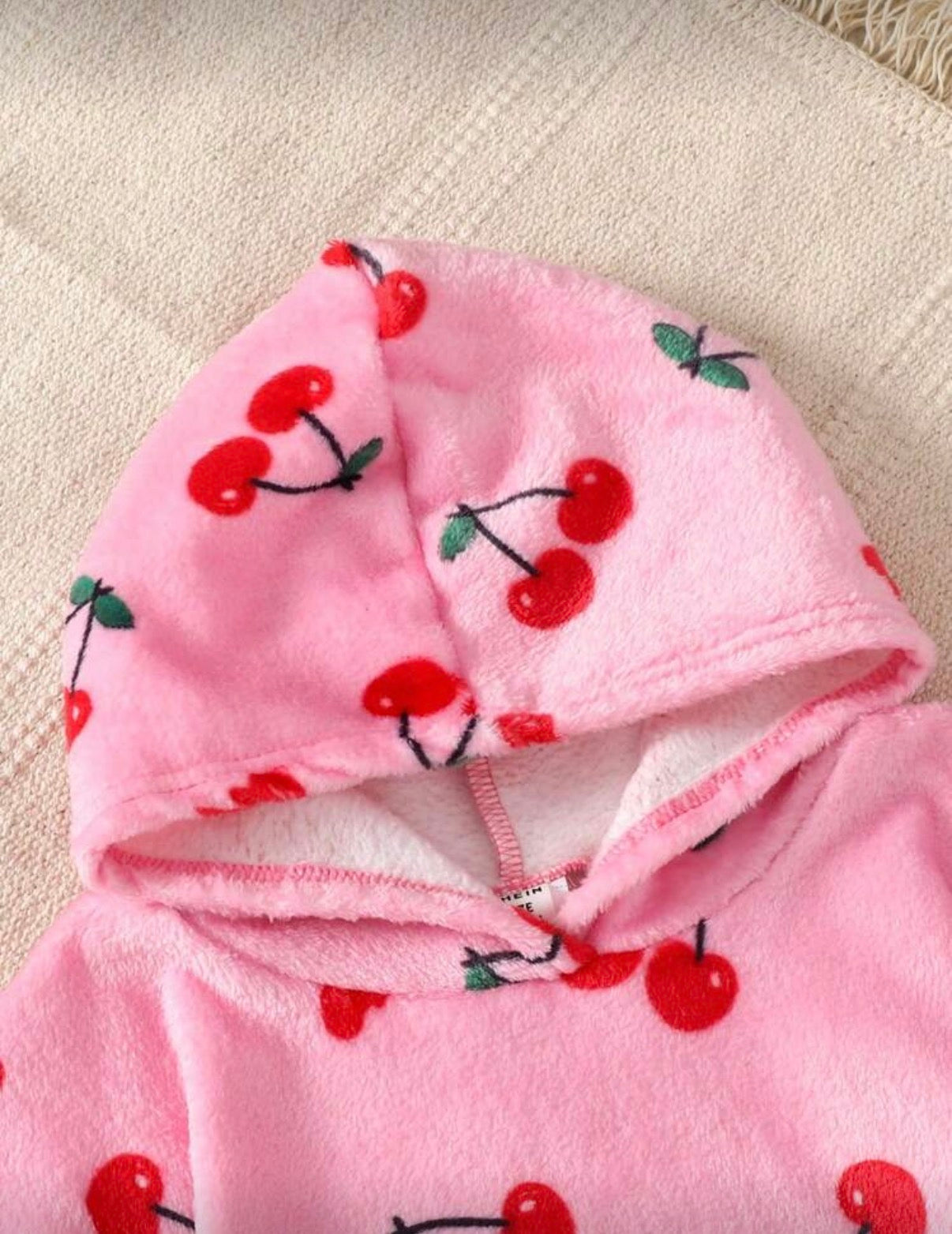 Pink Hooded Towel