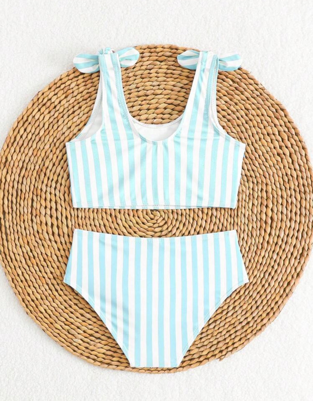 Striped Bikini Set