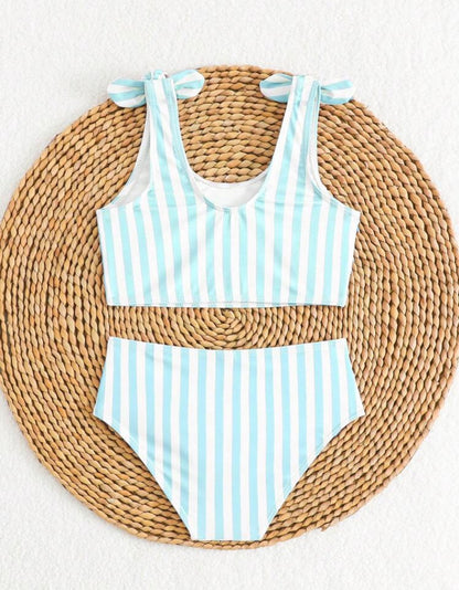 Striped Bikini Set