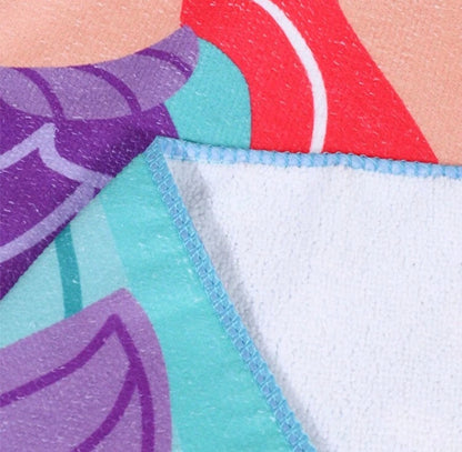 Mermaid Hooded Beach Towel