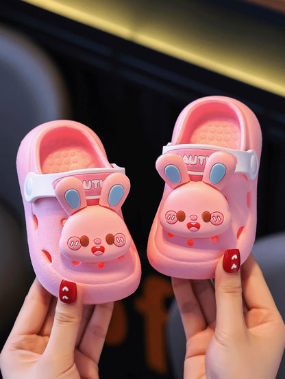 Pink Cartoon Crocs