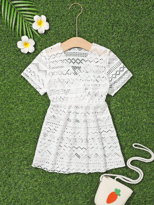 White Cover Up For Beach