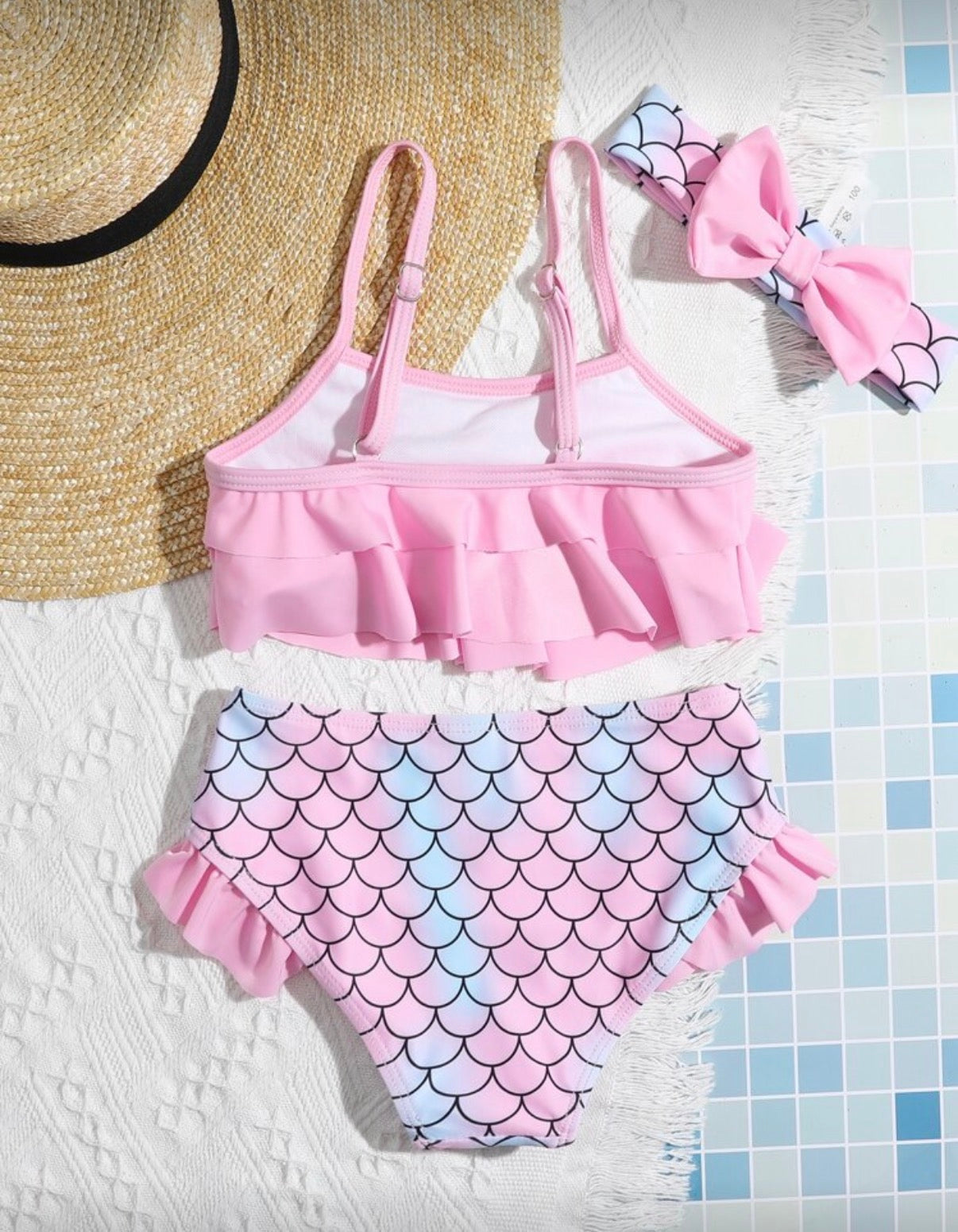 Fish Pink Bikini Set