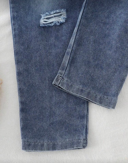 2 Pcs Set ( Sweatshirt & Jeans