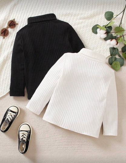 2 Pcs High Neck