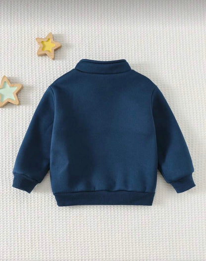 Navy Thermal Sweatshirt