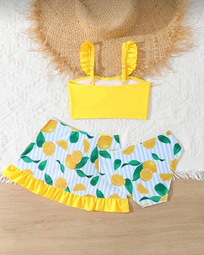 3 Pcs Swimsuit Set