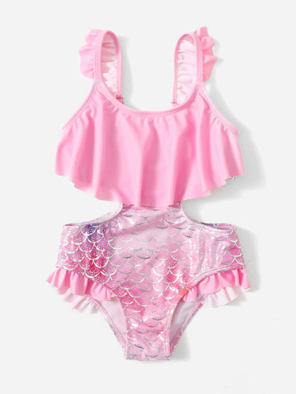 Pink One Piece Swimsuit