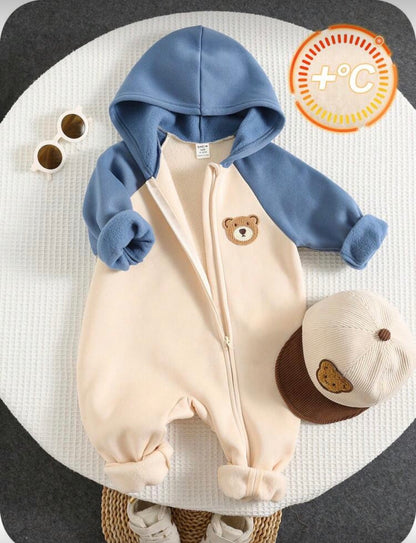 Beige Thermal Jumpsuit