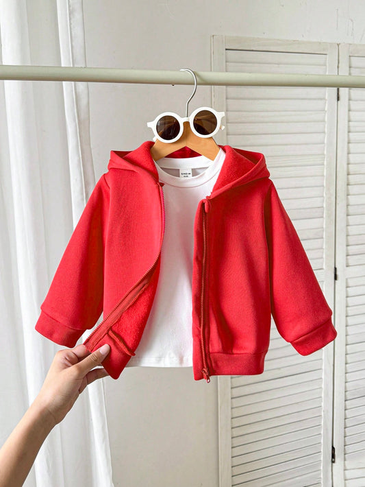 Red Fleece Jacket