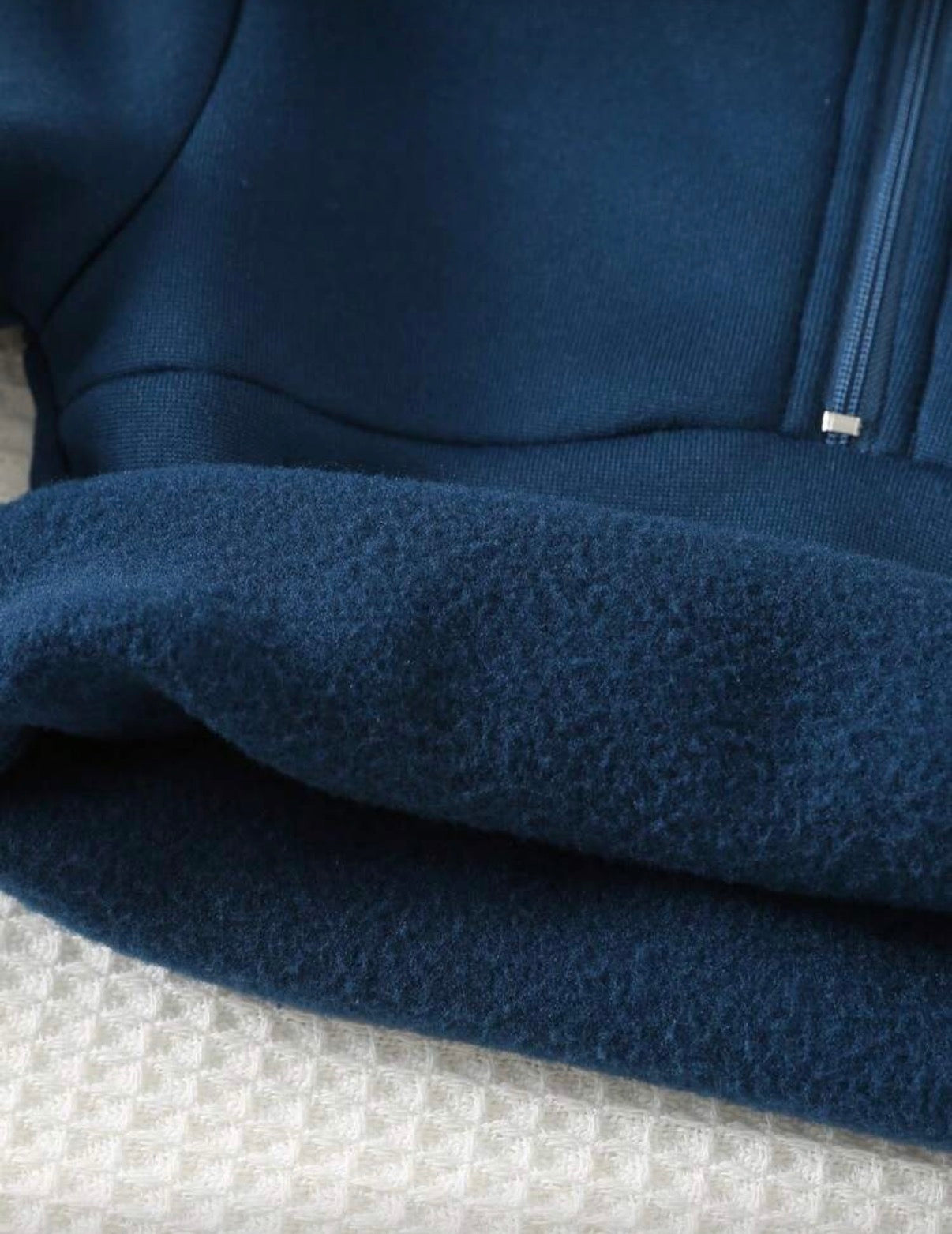 Navy Thermal Sweatshirt