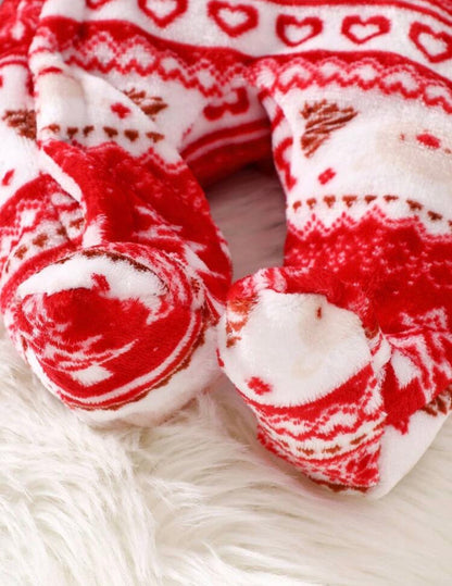 Long Sleeve Fleece Jumpsuit