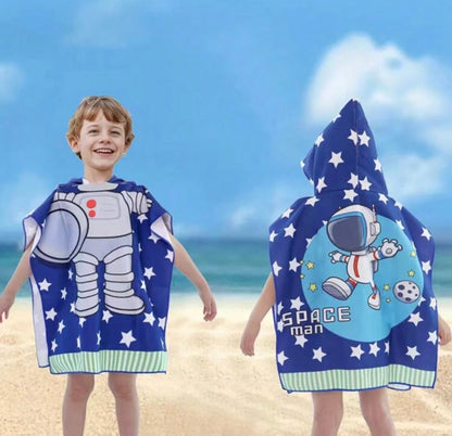 Astronaut Hooded Beach Towel