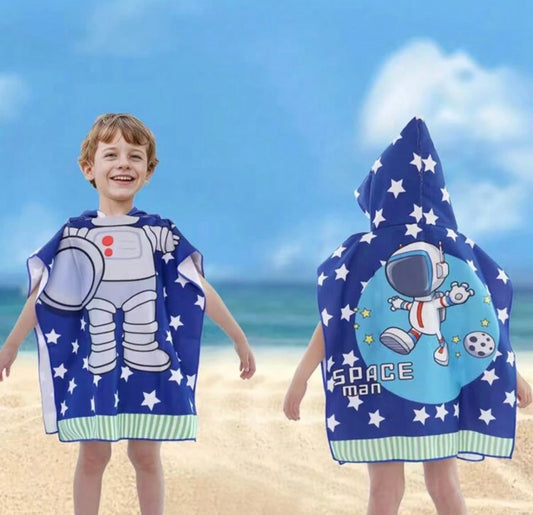 Astronaut Hooded Beach Towel