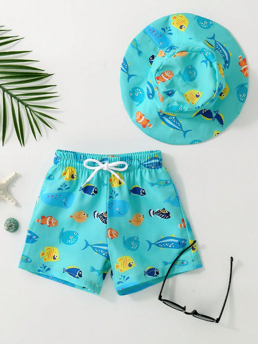 Cartoon Swim Short